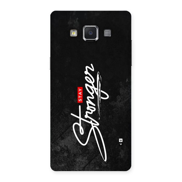 Stay Stronger Back Case for Galaxy A5