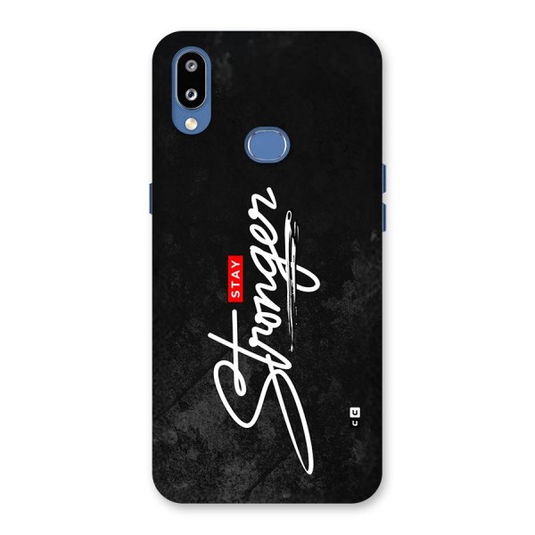 Stay Stronger Back Case for Galaxy M01s