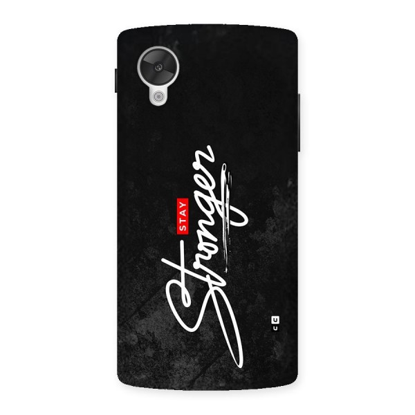 Stay Stronger Back Case for Google Nexus 5