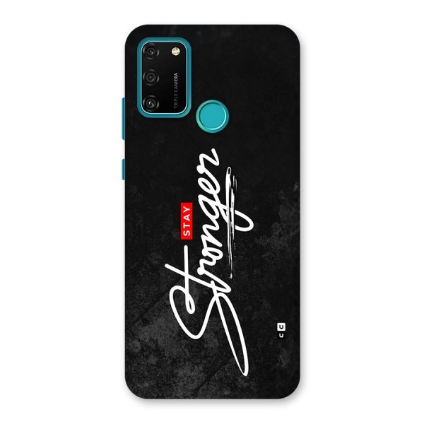 Stay Stronger Back Case for Honor 9A