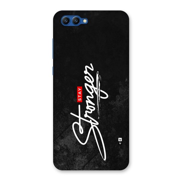 Stay Stronger Back Case for Honor View 10