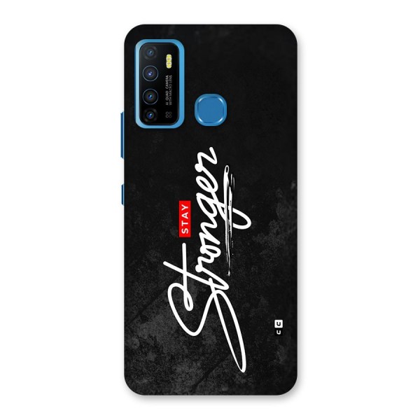 Stay Stronger Back Case for Infinix Hot 9