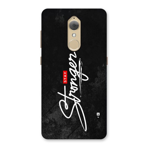 Stay Stronger Back Case for Lenovo K8