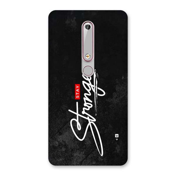 Stay Stronger Back Case for Nokia 6.1