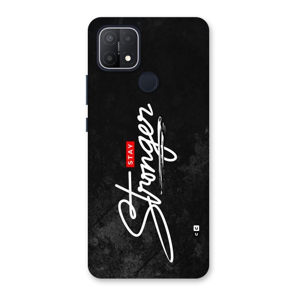 Stay Stronger Back Case for Oppo A15