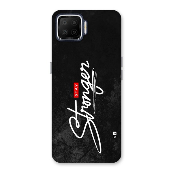 Stay Stronger Back Case for Oppo F17