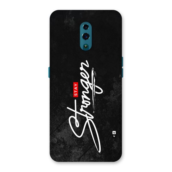 Stay Stronger Back Case for Oppo Reno