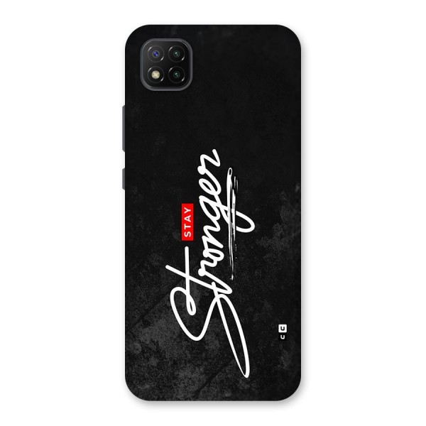 Stay Stronger Back Case for Poco C3