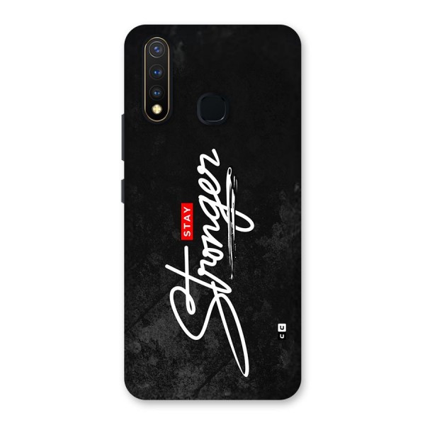 Stay Stronger Back Case for Vivo U20