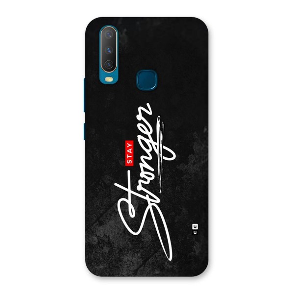 Stay Stronger Back Case for Vivo Y11