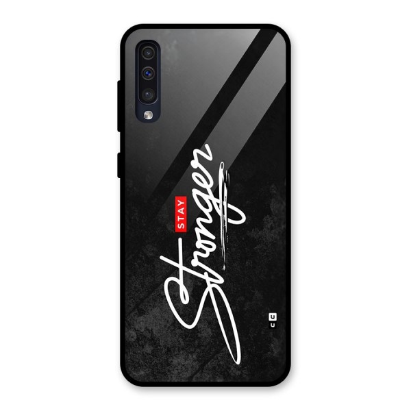 Stay Stronger Glass Back Case for Galaxy A30s