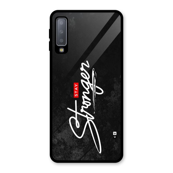 Stay Stronger Glass Back Case for Galaxy A7 (2018)