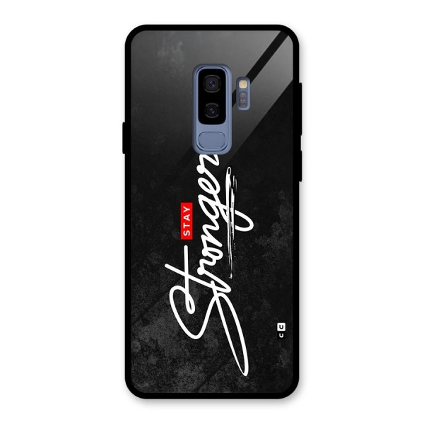 Stay Stronger Glass Back Case for Galaxy S9 Plus