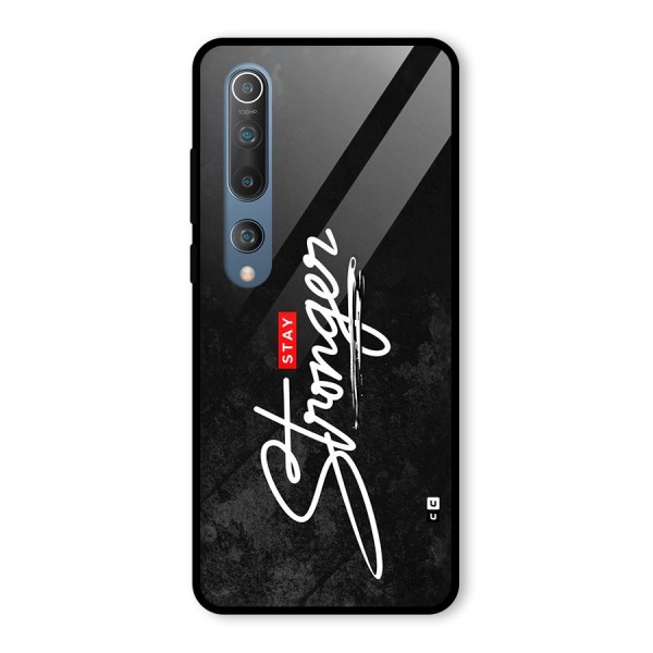 Stay Stronger Glass Back Case for Mi 10