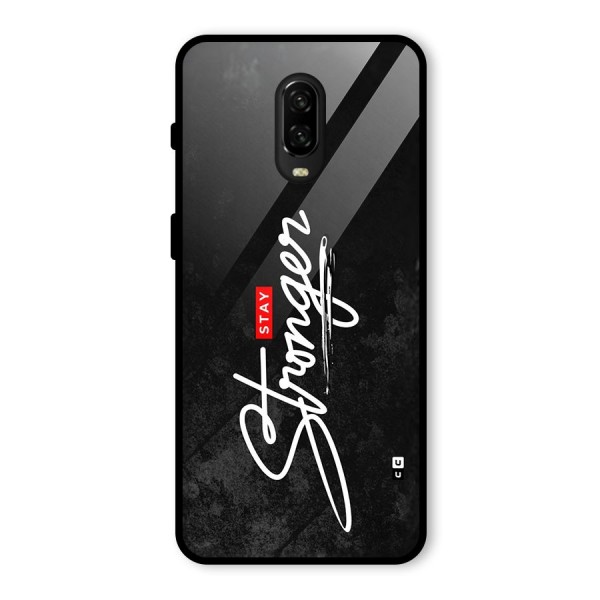 Stay Stronger Glass Back Case for OnePlus 6T