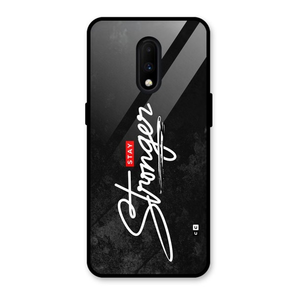 Stay Stronger Glass Back Case for OnePlus 7