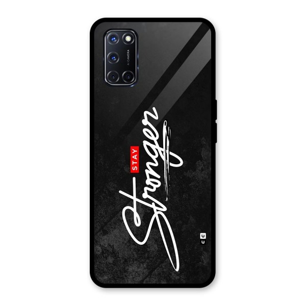 Stay Stronger Glass Back Case for Oppo A52