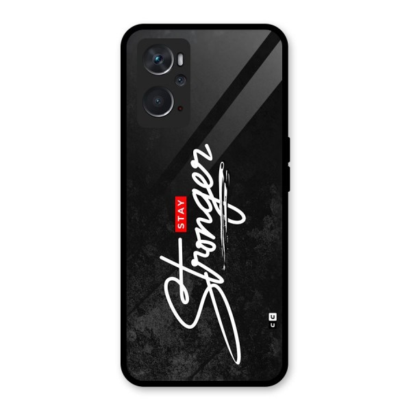 Stay Stronger Glass Back Case for Oppo K10 4G