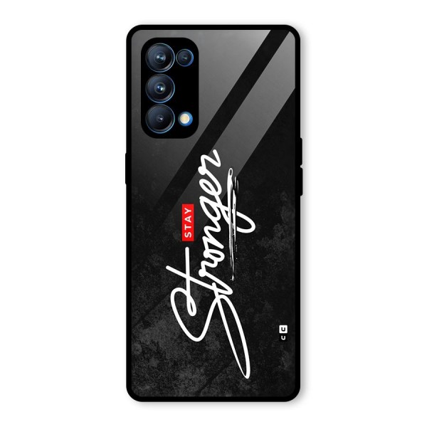 Stay Stronger Glass Back Case for Oppo Reno5 Pro 5G