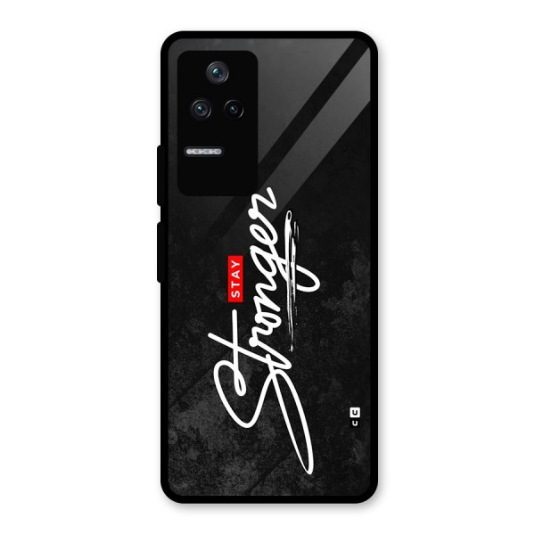 Stay Stronger Glass Back Case for Poco F4 5G