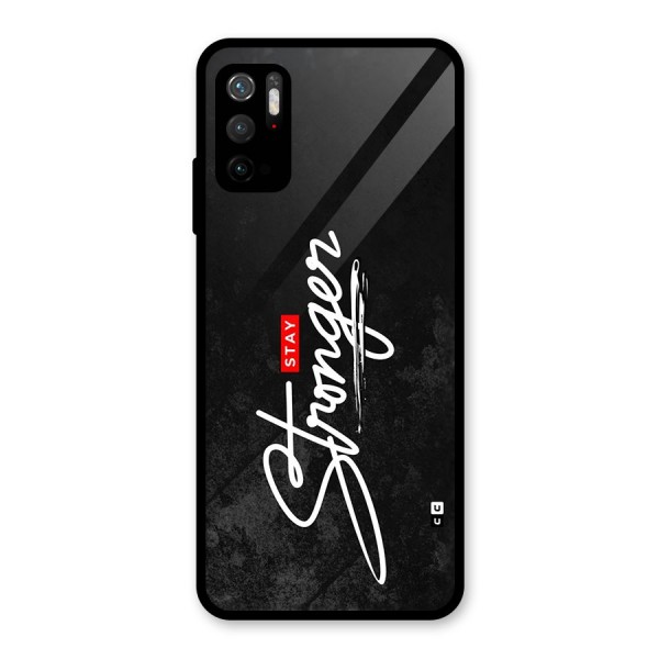 Stay Stronger Glass Back Case for Poco M3 Pro 5G