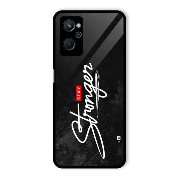 Stay Stronger Glass Back Case for Realme 9i