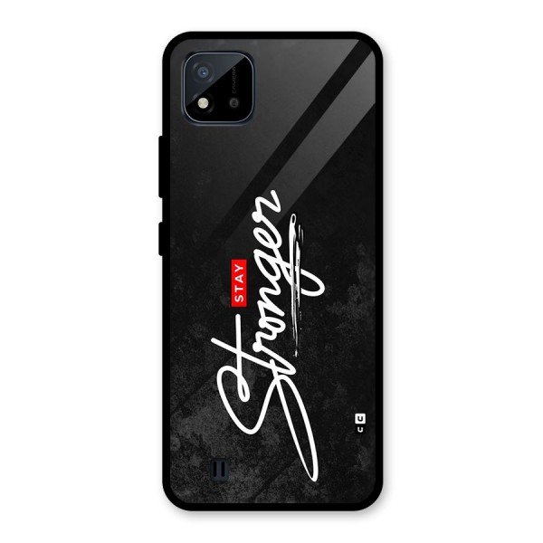 Stay Stronger Glass Back Case for Realme C11 2021