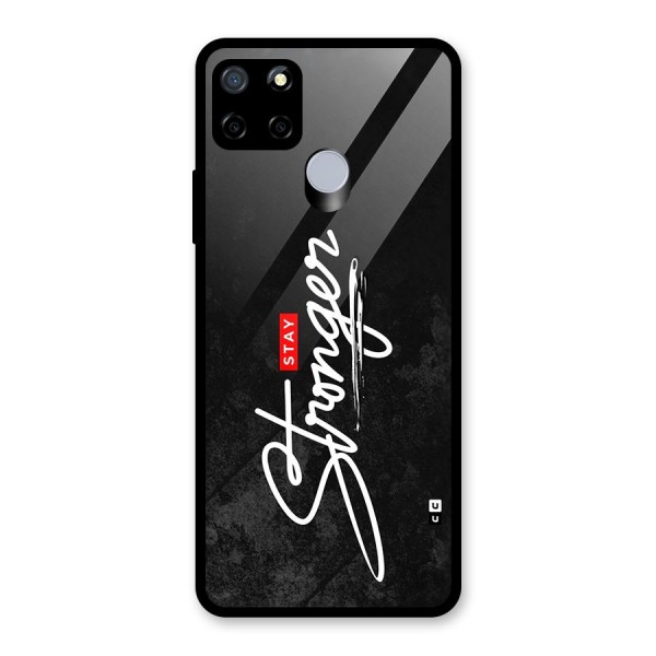 Stay Stronger Glass Back Case for Realme C15