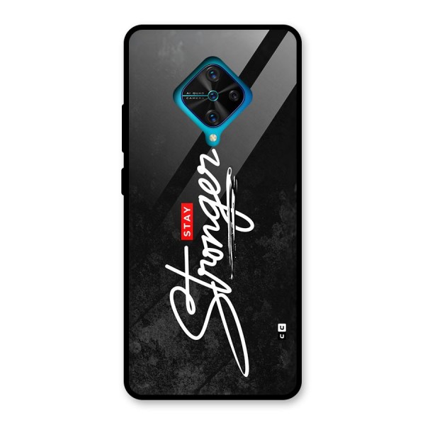 Stay Stronger Glass Back Case for Vivo S1 Pro