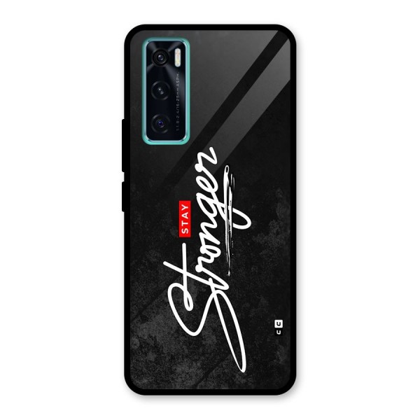 Stay Stronger Glass Back Case for Vivo V20 SE