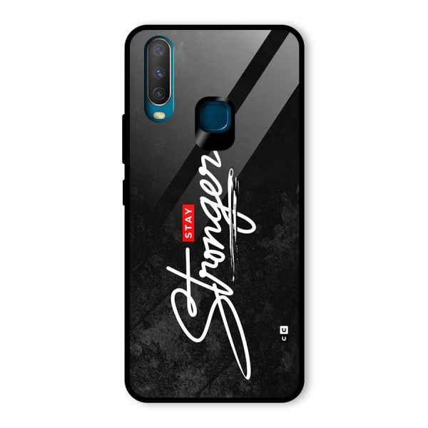 Stay Stronger Glass Back Case for Vivo Y17