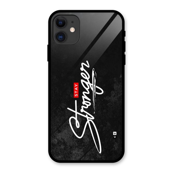 Stay Stronger Glass Back Case for iPhone 11