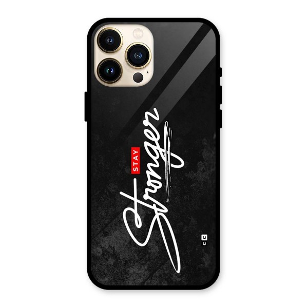 Stay Stronger Glass Back Case for iPhone 13 Pro Max