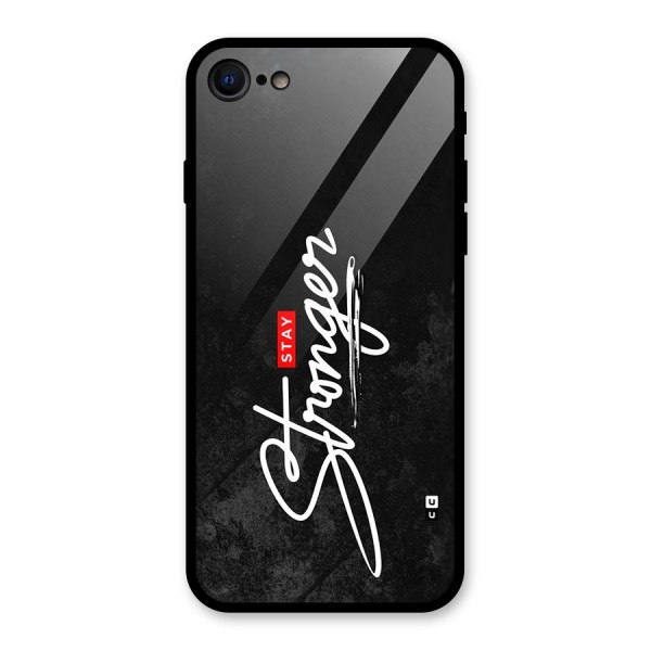 Stay Stronger Glass Back Case for iPhone 8