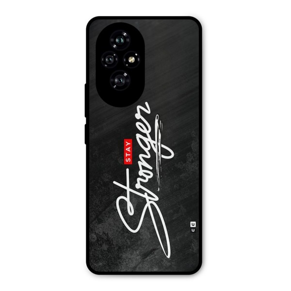 Stay Stronger Metal Back Case for Honor 200