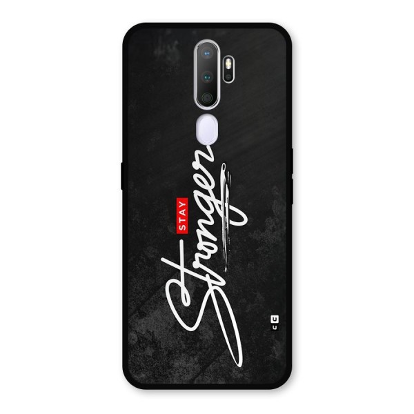 Stay Stronger Metal Back Case for Oppo A5 (2020)