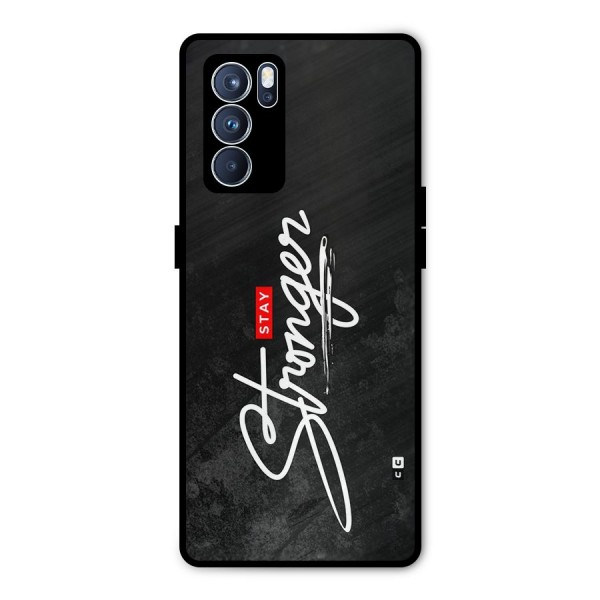 Stay Stronger Metal Back Case for Oppo Reno6 Pro 5G