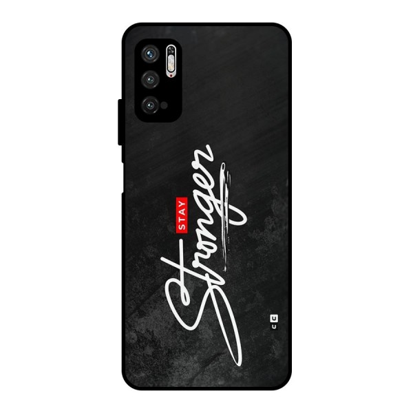 Stay Stronger Metal Back Case for Poco M3 Pro 5G