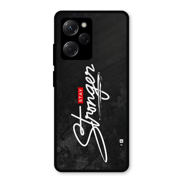 Stay Stronger Metal Back Case for Poco X5 Pro