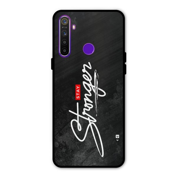 Stay Stronger Metal Back Case for Realme 5i