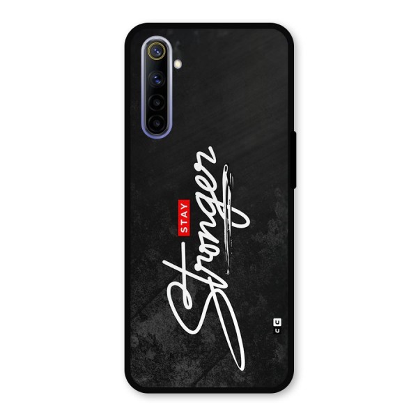 Stay Stronger Metal Back Case for Realme 6