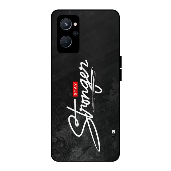 Stay Stronger Metal Back Case for Realme 9i 5G