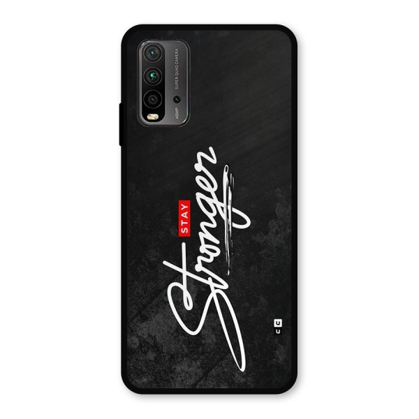 Stay Stronger Metal Back Case for Redmi 9 Power