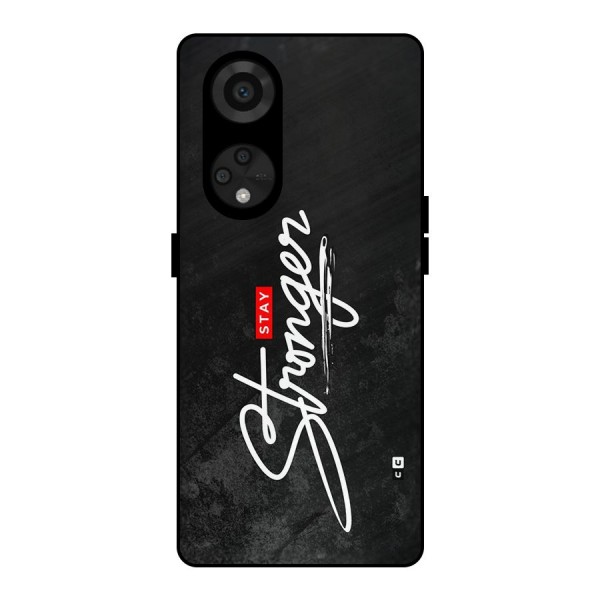 Stay Stronger Metal Back Case for Reno8 T 5G