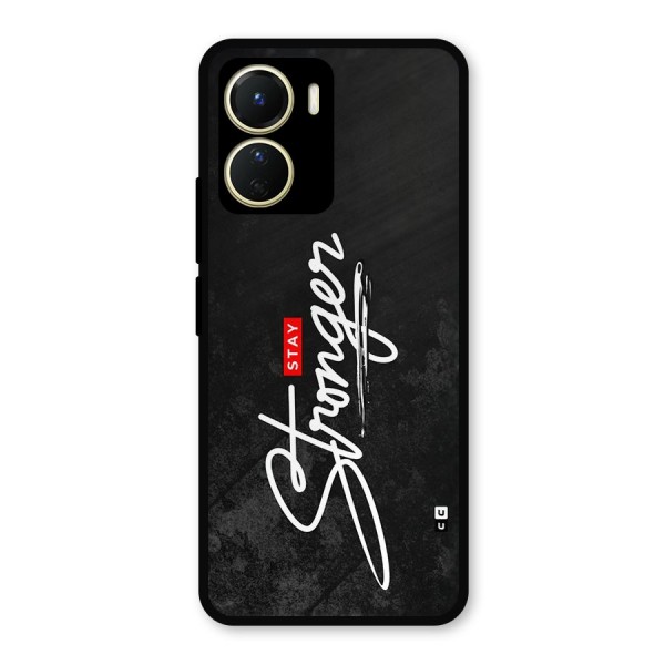 Stay Stronger Metal Back Case for Vivo T2x