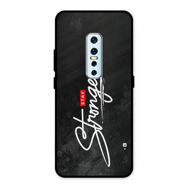 Stay Stronger Metal Back Case for Vivo V17 Pro