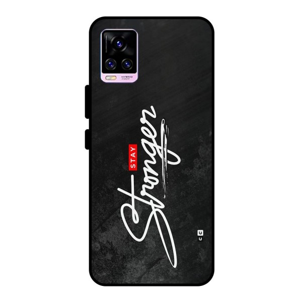 Stay Stronger Metal Back Case for Vivo V20 Pro