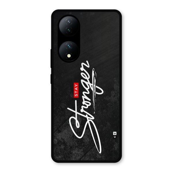 Stay Stronger Metal Back Case for iQOO Z7