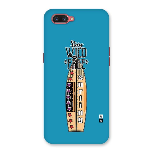 Stay Wild and Free Back Case for Oppo A3s