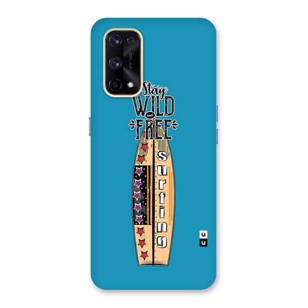 Stay Wild and Free Glass Back Case for Realme X7 Pro